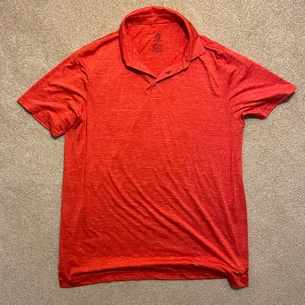Men’s Large Champion Red polo shirt